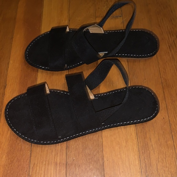 Black Women's Sandals - Picture 5 of 5